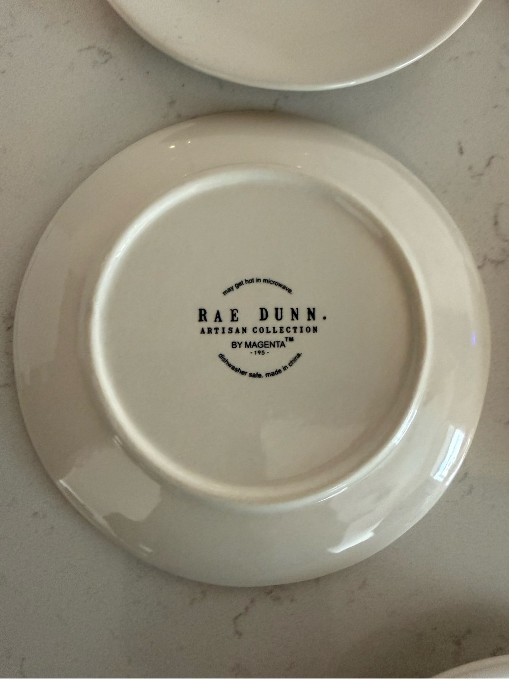 RAE DUNN - Set of 5 PEEP Plates - Picture 4 of 7